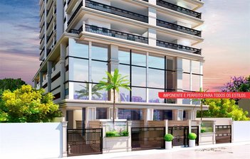 apartment em Praça Brasil, Guilhermina - Praia Grande - SP