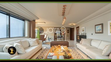 apartment em Alameda Júlia da Costa, Mercês - Curitiba - PR