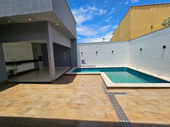 house em Rua Joaquim Lúcio, Residencial Barravento - Goiânia - GO