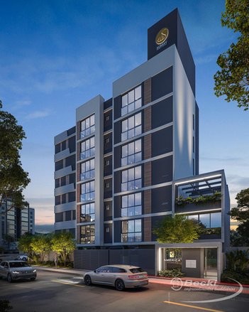 apartment em Rua Machado de Assis, América - Joinville - SC