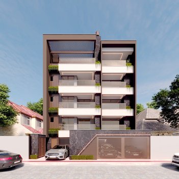 apartment em Rua Rufino Olegário, Lídia Duarte - Camboriú - SC