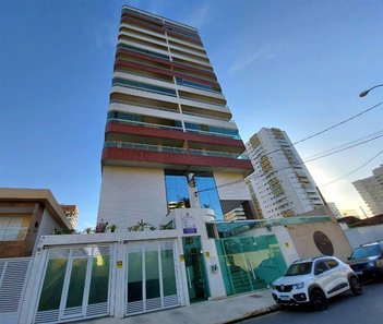 apartment em Rua Colômbia, Guilhermina - Praia Grande - SP