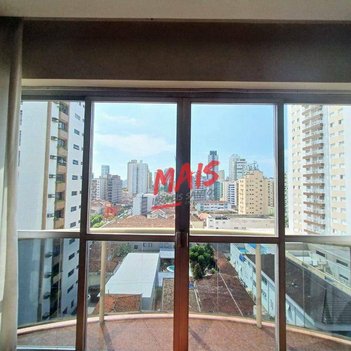 apartment em Rua Álvaro Alvim, Embaré - Santos - SP