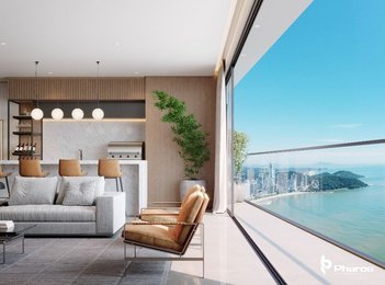 apartment em Atlântica, Centro - Balneário Camboriú - SC