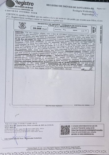 land_lot em Rua das Gardênias, Guia Lopes - Santa Rosa - RS