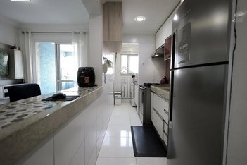 apartment em Rua Rio Preto, Vila Valparaíso - Santo André - SP