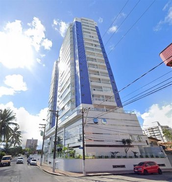 apartment em Rua Doutor Júlio de Mesquita Filho, Aviação - Praia Grande - SP