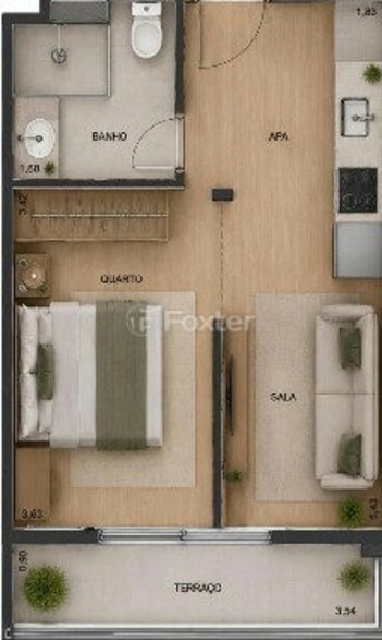 apartment em Rua Turiassu, Perdizes - São Paulo - SP