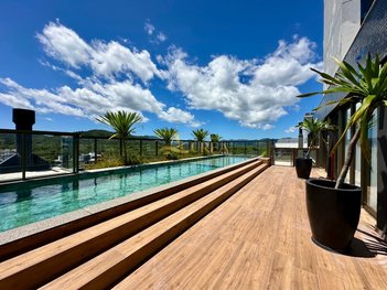 apartment em Rua das Castanhetas, Jurerê Internacional - Florianópolis - SC