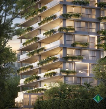 apartment em Felipe Schmidt, Centro - Florianópolis - SC