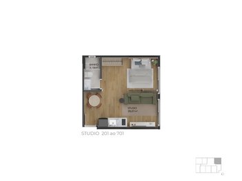 apartment em Rua José Boiteux, Centro - Florianópolis - SC