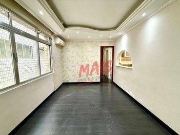 apartment em Rua Barão de Paranapiacaba, Encruzilhada - Santos - SP