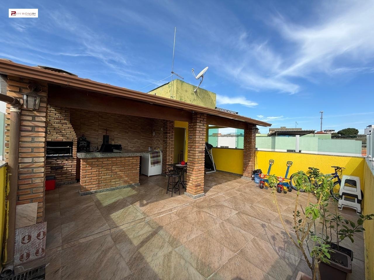 Cobertura com 2 quartos — Rio Branco, Belo Horizonte