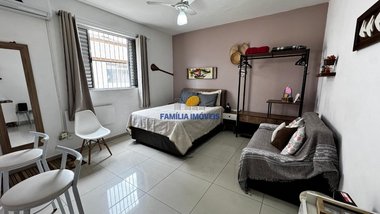 apartment em Rua Cásper Líbero, José Menino - Santos - SP