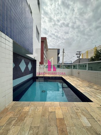 apartment em Rua Oceânica Amábile, Ocian - Praia Grande - SP