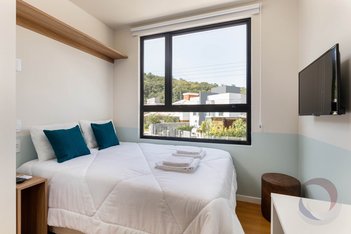 apartment em da Quaresmeira Roxa, Cachoeira do Bom Jesus - Florianópolis - SC