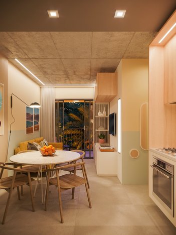 apartment em Rua Pará, Água Verde - Curitiba - PR