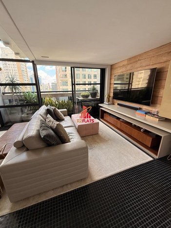 apartment em Rua Doutor Eduardo de Souza Aranha, Vila Nova Conceição - São Paulo - SP