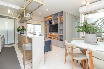 apartment em Alameda dos Arapanés, Moema - São Paulo - SP