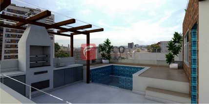 apartment em Rua Marques dos Santos, Laranjeiras - Rio de Janeiro - RJ
