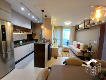 apartment em Rua Eugênio Portela, Barreiros - São José - SC