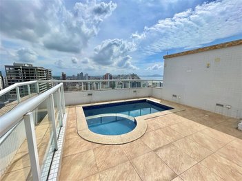 apartment em Rua Antonio Rodrigues Maneira, Ocian - Praia Grande - SP