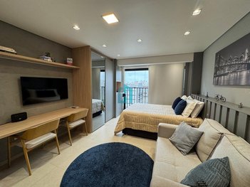 apartment em Avenida Miruna, Indianópolis - São Paulo - SP