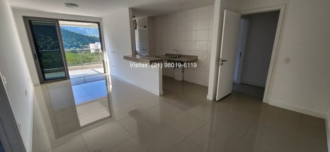 apartment em Avenida Salvador Allende, Barra da Tijuca - Rio de Janeiro - RJ