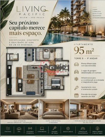 apartment em Rua Visconde de Parnaíba, Mooca - São Paulo - SP