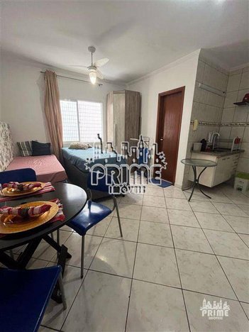 apartment em Rua Vinte e Três de Maio, Mirim - Praia Grande - SP