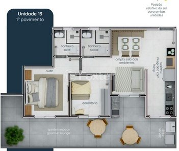 apartment em Rua das Figueiras, Campestre - Santo André - SP