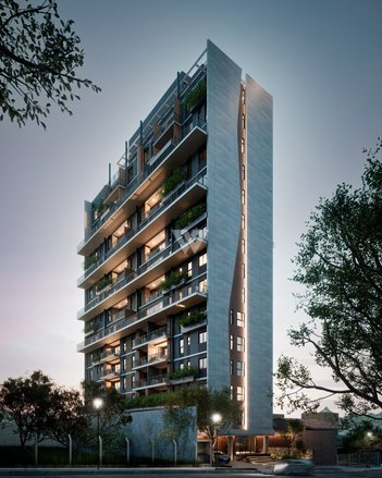 apartment em Rua Capitão Tobias Pereira da Cruz, Carioca - São José dos Pinhais - PR