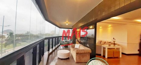 apartment em Avenida Presidente Wilson, José Menino - Santos - SP