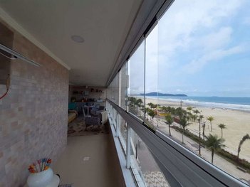 apartment em Avenida Presidente Castelo Branco, Aviação - Praia Grande - SP