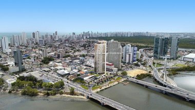 apartment em Rua Arquiteto Augusto Reinaldo, Pina - Recife - PE
