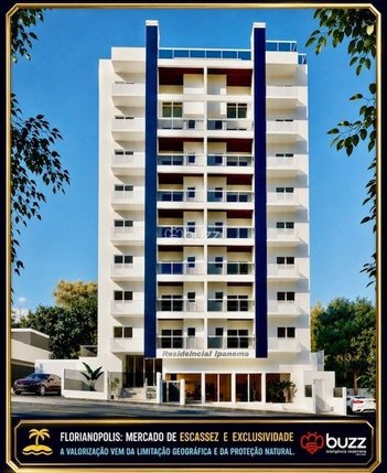 apartment em Rua Capitão Romualdo de Barros, Carvoeira - Florianópolis - SC