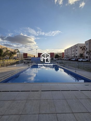 apartment em Quadra QC 01 Conjunto A, Cidade Jardins - Valparaíso de Goiás - GO