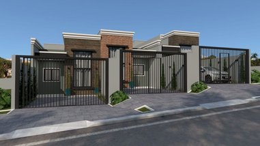 house em Rua Eugênio Kluska, Floresta - Cascavel - PR