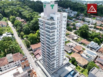 apartment em Rua Hermann Eckelberg, Vila Nova - Blumenau - SC