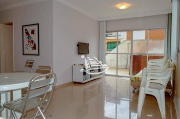 apartment em Avenida Abílio dos Santos Branco, Enseada - Guarujá - SP