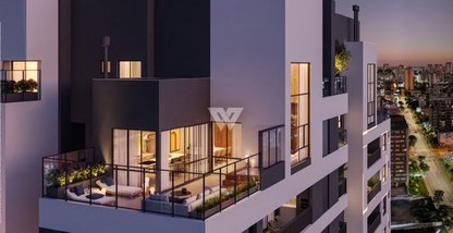 apartment em Rua Professor Sebastião Paraná, Vila Izabel - Curitiba - PR