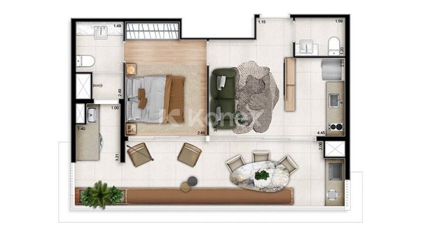 Cômodo Condomínio