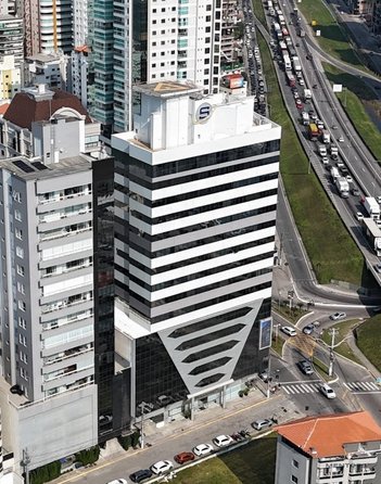 office em Avenida Nereu Ramos, Meia Praia - Itapema - SC