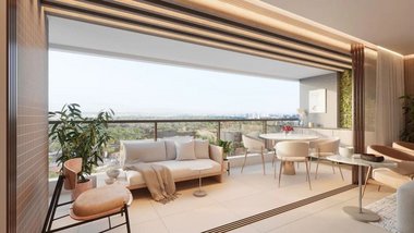 apartment em Rua Olavo de Oliveira Albuquerque, Tauape - Fortaleza - CE