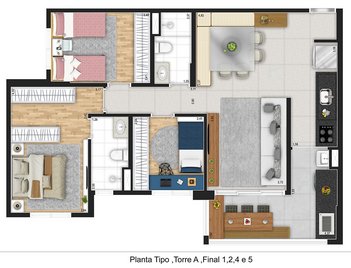 apartment em Avenida Itacira, Planalto Paulista - São Paulo - SP