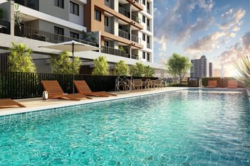 apartment em Avenida Winston Churchill, Capão Raso - Curitiba - PR