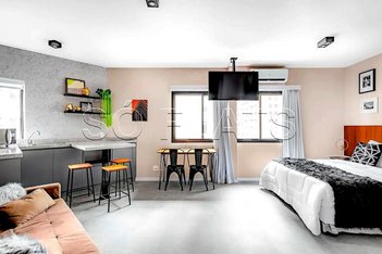 apartment em Alameda Campinas, Jardim Paulista - São Paulo - SP