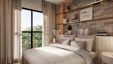 apartment em Rua Monsenhor Ivo Zanlorenzi, Mossunguê - Curitiba - PR