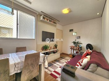 apartment em Rua Ângelo Ortolan, Loteamento Industrial Machadinho - Americana - SP