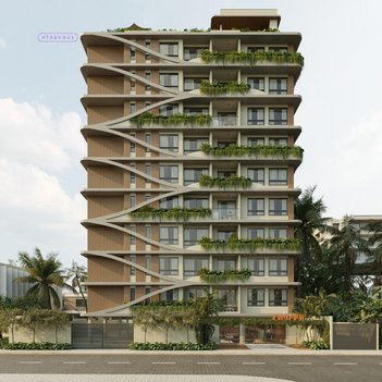 apartment em Rua Garibaldi Teixeira de Carvalho, Jardim Oceania - João Pessoa - PB